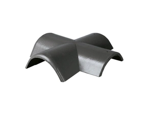 Hřebenáč rozdělovací X Bramac Star se dvěma příchytkami granit metalic