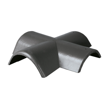 Hřebenáč rozdělovací X Bramac Star se dvěma příchytkami granit metalic