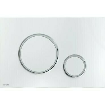 Tlačítko ovládací Alca M771 chrom-lesk/chrom-mat