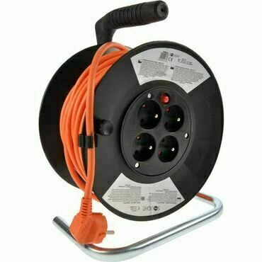Kabel prodlužovací na bubnu Solight 25 m 1,5 mm2 IP 20
