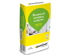 Omítka štuková weberdur štuk IN 25 kg