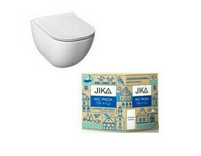 WC závěsné Jika Mio-N pack Vortex/Rimless včetně sedátka
