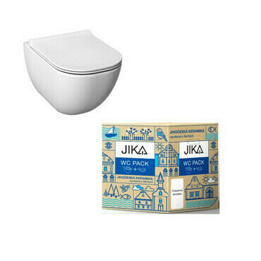 WC závěsné Jika Mio-N pack Vortex/Rimless včetně sedátka
