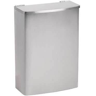 Koš odpadkový Bemeta 5 l s víkem nerez matný