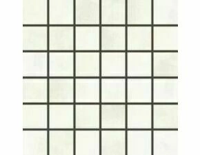 Mozaika Rako BLEND 5×5 cm (set 30×30 cm) bílá DDM05805