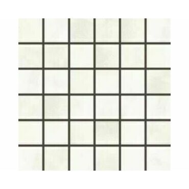 Mozaika Rako BLEND 5×5 cm (set 30×30 cm) bílá DDM05805