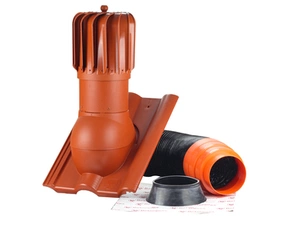 Komplet odvětrání Betonpres Turbína DN150 cihlová