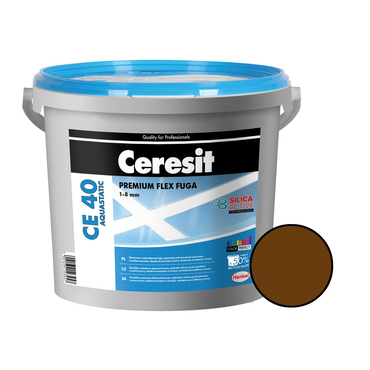 Hmota spárovací Ceresit CE 40 Aquastatic chocolate 5 kg