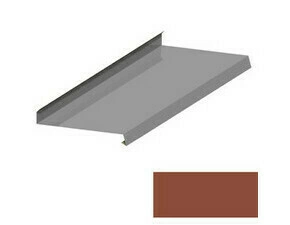 Oplechování římsy RS312A SP 25 RAL 8004 cihlová
