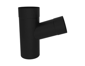 Odbočka svodu boční DEKRAIN COLORDUR 100/80 RAL 9005 černá