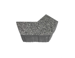 Dlažba betonová DITON OMNIA standard vymývaný nero výška 80 mm