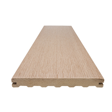 Prkno terasové Woodplastic RUSTIC MAX teak 22×195×4000 mm