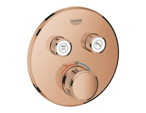 Baterie podomítková termostatická Grohe Grohtherm SmartControl 2-cestná Warm Sunset 29119DA0