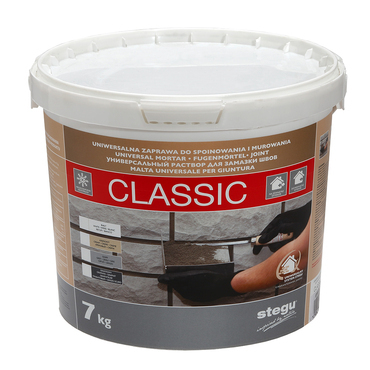 Malta spárovací jemná STEGU CLASSIC šedá 7 kg