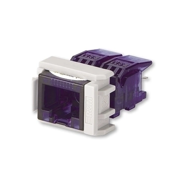 Přístroj zásuvka datová do nosné masky jednonásobná ABB CAT6 1× RJ45 UTP nestíněná