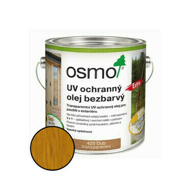 Olej UV ochranný Osmo 425 extra dub, 2,5 l