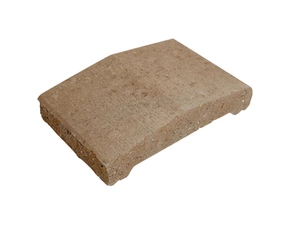 Stříška plotová štípaná FEROBET karamelová 300×200×70 mm