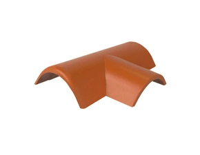 Hřebenáč rozdělovací pravý T220 Bramac Protector se dvěma příchytkami cihlově červená