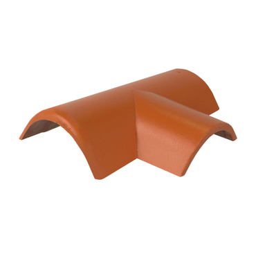 Hřebenáč rozdělovací pravý T220 Bramac Protector se dvěma příchytkami cihlově červená