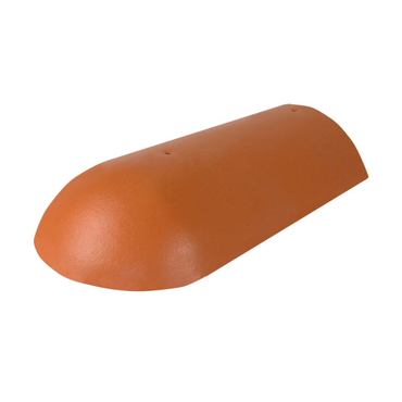 Hřebenáč koncový Bramac Protector Plus s vrutem cihlově červená