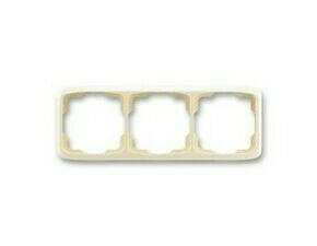 ROZBALENO – Rámeček ABB Tango trojnásobný horizontální slonová kost