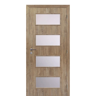 Dveře interiérové Solodoor SMART 17 pravé šířka 900 mm dub canyon