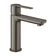 Baterie umyvadlová stojánková Grohe Lineare velikost S kartáčovaný Hard Graphite 23106AL1