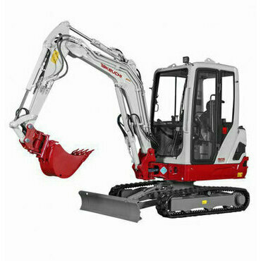 Minirypadlo 2,5 t TAKEUCHI TB 225 Powertilt Martin