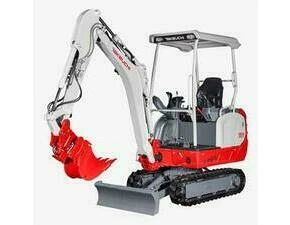 Minirypadlo 2 t TAKEUCHI TB 216 UB Powertilt Martin