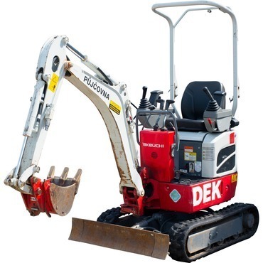 Minirypadlo 1 t TAKEUCHI TB 210R Martin