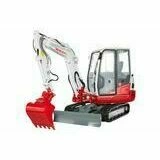 Minirypadlo 4 t TAKEUCHI TB 240 Powertilt Martin
