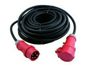 Kabel elelektrický volný 25 m / 400 V/16 A / 5× 2,5 mm2