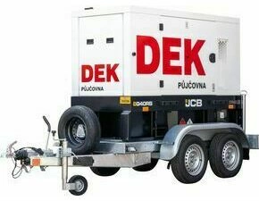 Elektrocentrála přívěsná 40 kVA JCB G40RS V
