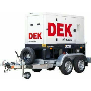 Elektrocentrála přívěsná 40 kVA JCB G40RS V