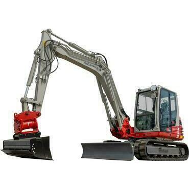 Minirypadlo 9 t TAKEUCHI TB 290-2 Powertilt LH