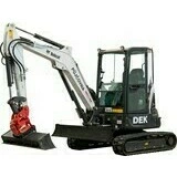 Minirypadlo 3,5 t BOBCAT E35z Powertilt Lehnhoff