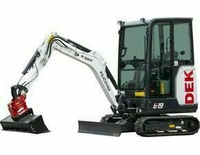 Minirypadlo 2 t BOBCAT E19 Powertilt Lehnhoff