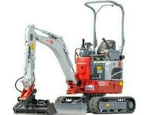 Minirypadlo 1 t TAKEUCHI TB 210R Lehnhoff