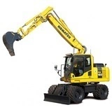 Rypadlo kolové 18 t KOMATSU PW 160-11 Lehnhoff