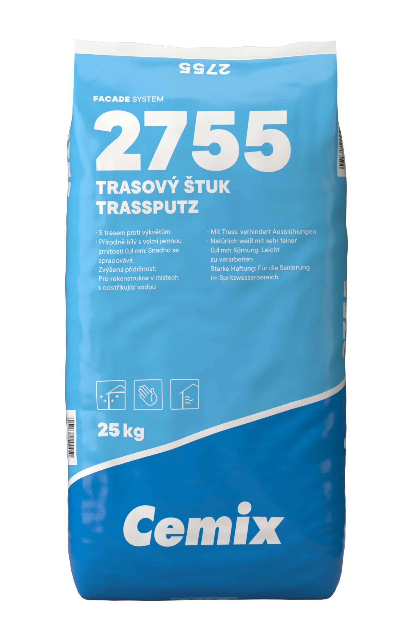 Štuk trasový Cemix 2755 25 kg