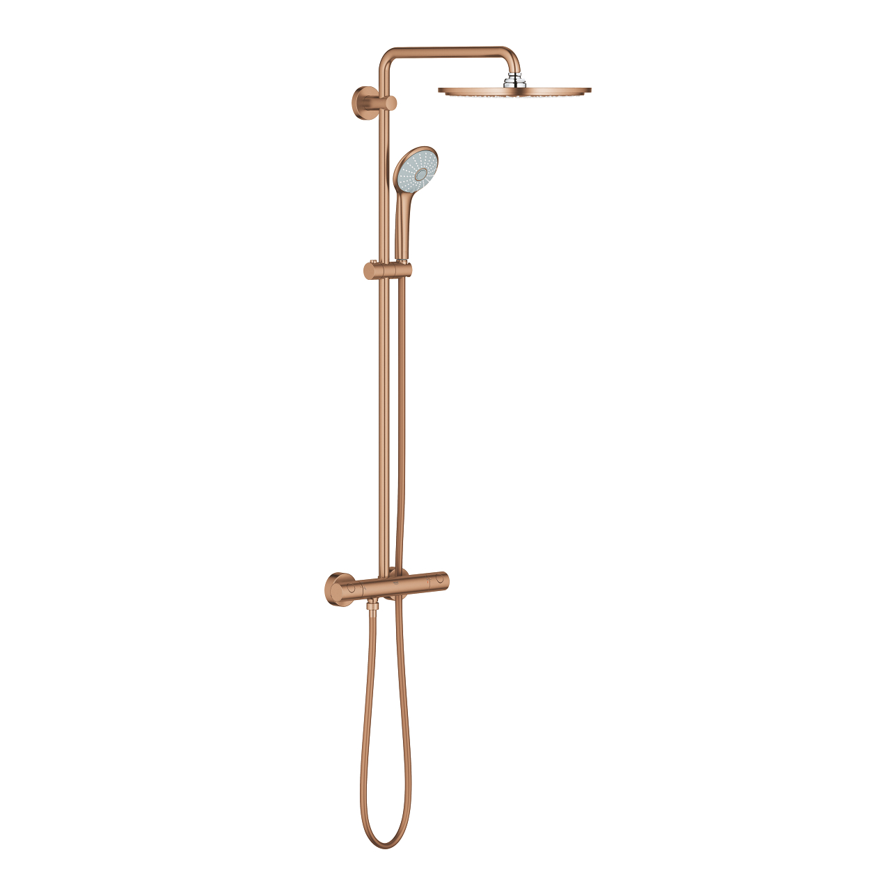 Systém sprchový termostatický Grohe Euphoria System 310 kartáčovaný Warm Sunset 26075DL0