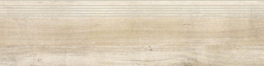 Schodovka Rako Saloon 30×120 cm světle hnědá DCPVF747