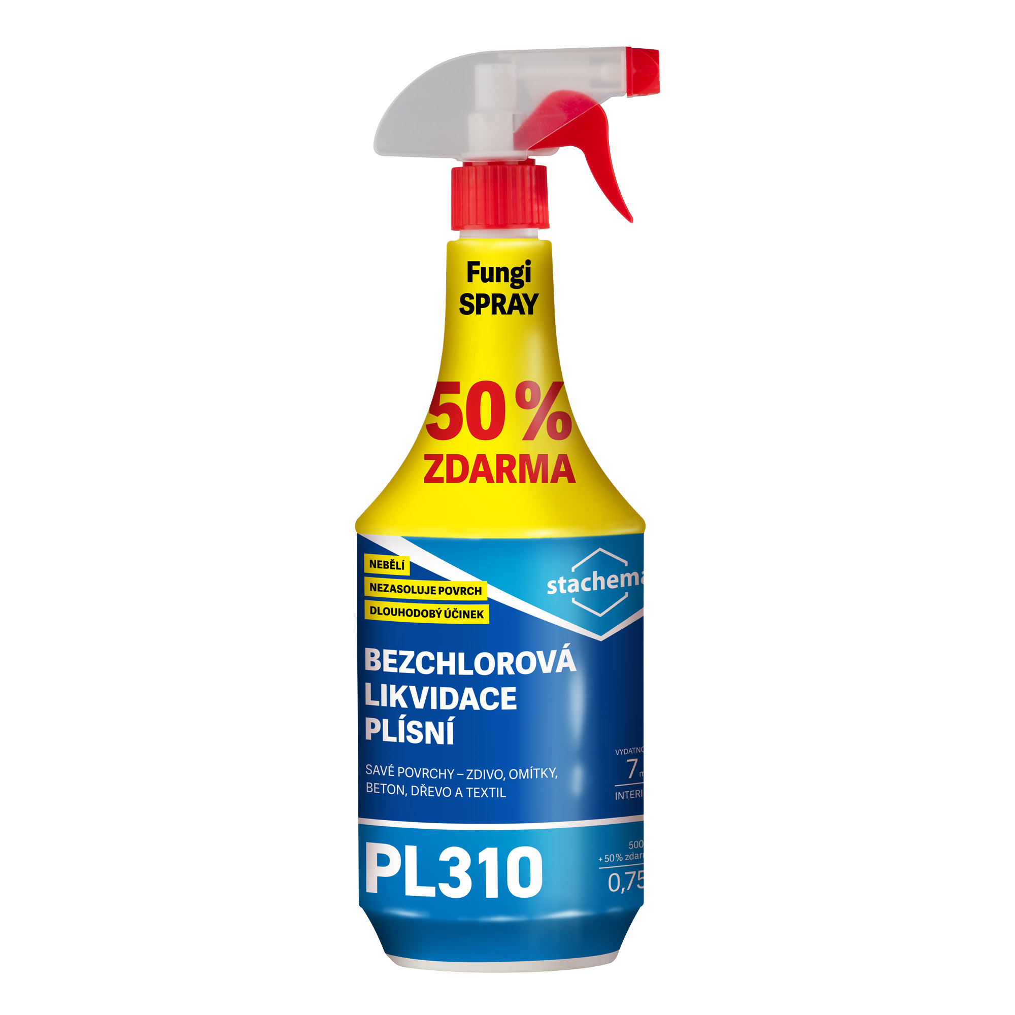 Přípravek Stachema FungiSPRAY bezchlorový 0,5+0,25 l/bal.