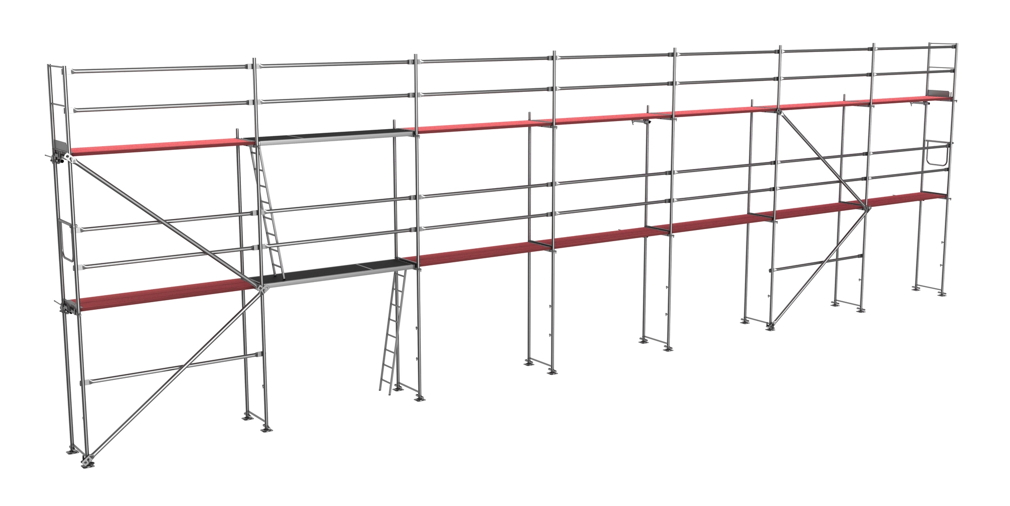 Sestava lešení Plettac PD70 134,4 m2