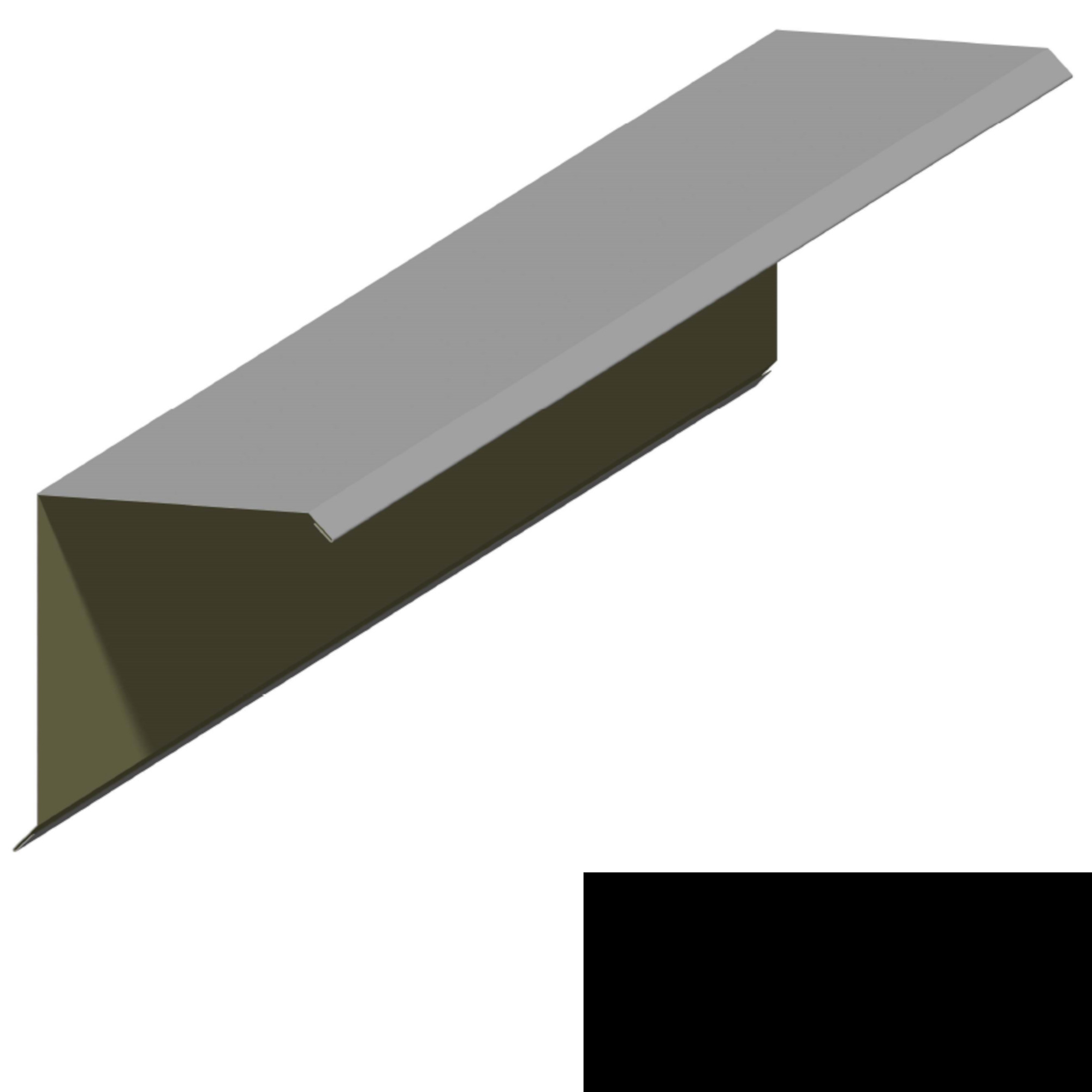 Lemování okraje RS312S SP 25 RAL 9005 černá