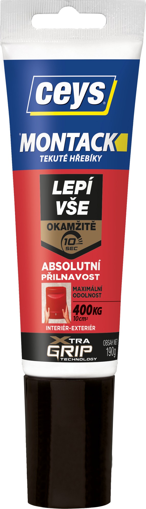 Lepidlo montážní Ceys MONTACK Lepí vše okamžitě 190 g