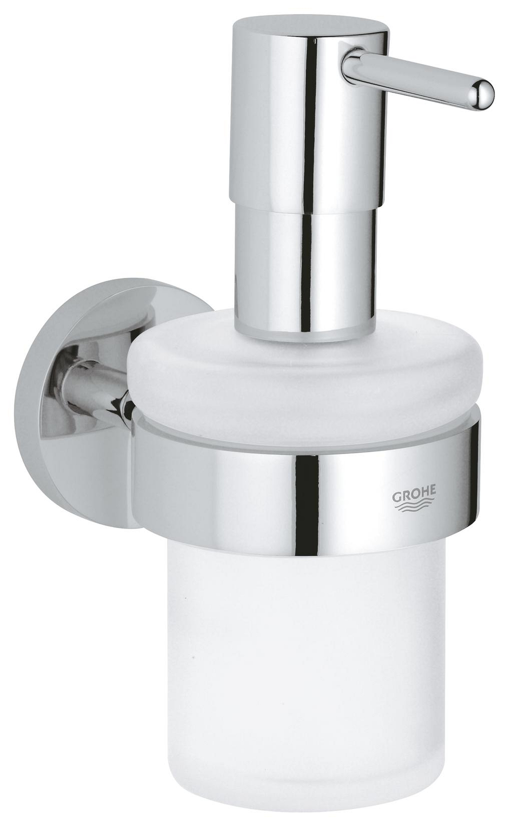 Dávkovač mýdla Grohe Essentials s držákem