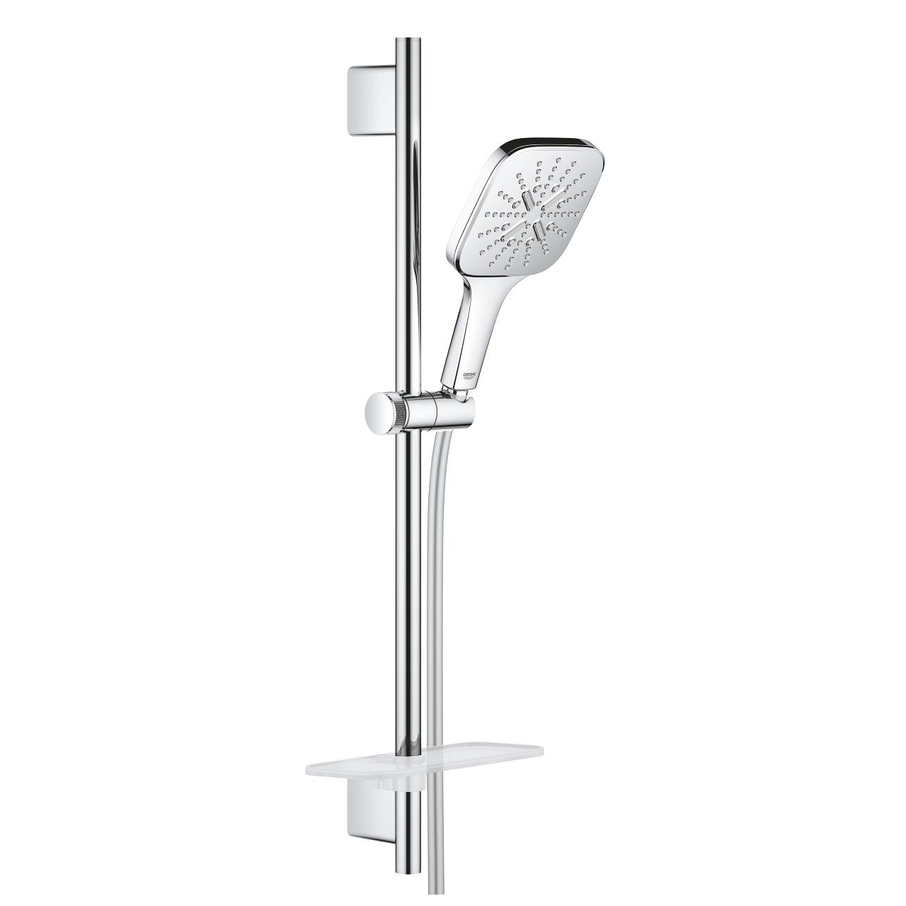 Set sprchový Grohe Rainshower SmartActive 130 Cube 3 proudy chrom 26584000