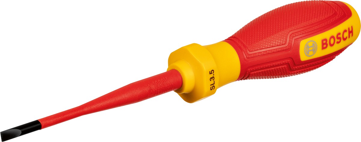 Šroubovák elektrikářský plochý Bosch VDE SL3,5