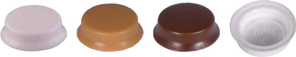 Krytka šroubu TURBO-TEC 14,5 mm RAL 9003 (bílá)